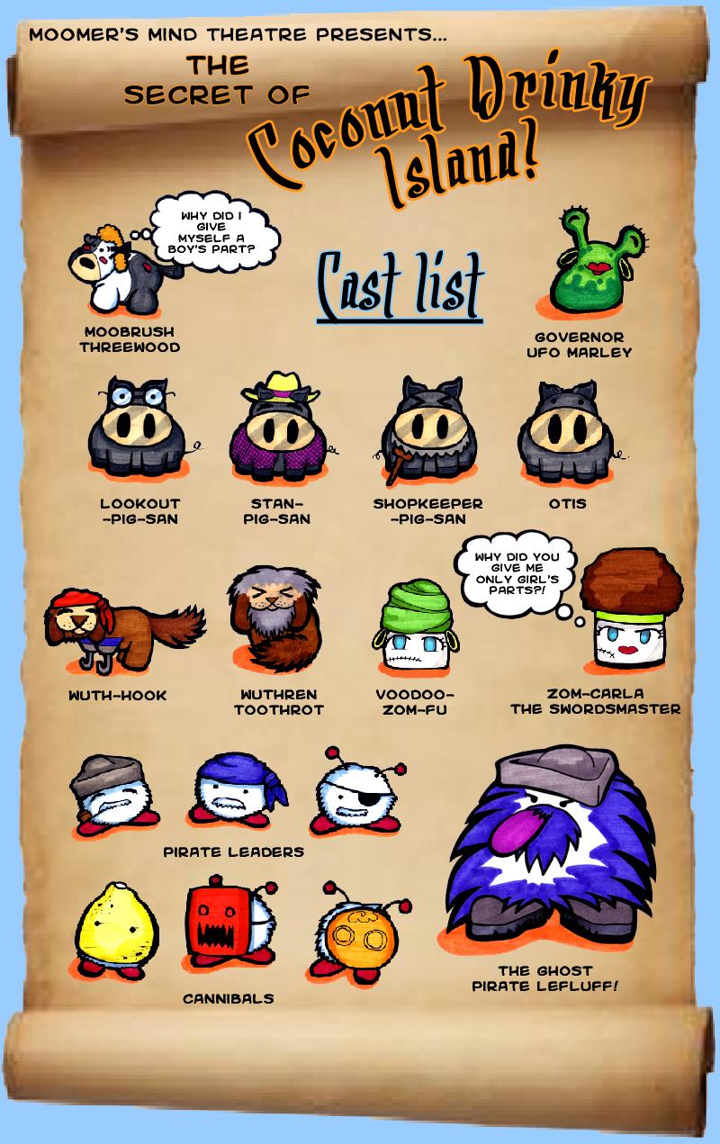 Special Pirate Arc - Cast List