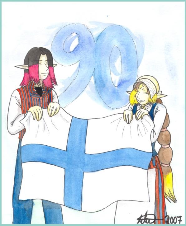 Finland 90 years