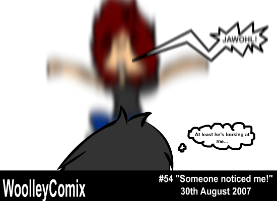 #54 "Someone noticed me!"