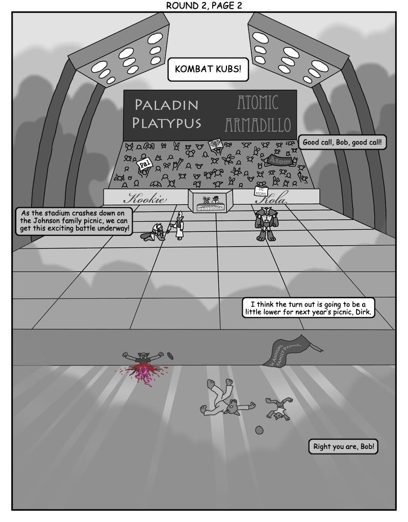 Paladin Platypus Vs Atomic Armadillo Page 2