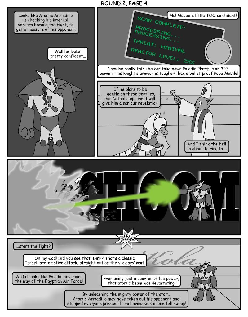 Paladin Platypus Vs Atomic Armadillo Page 4