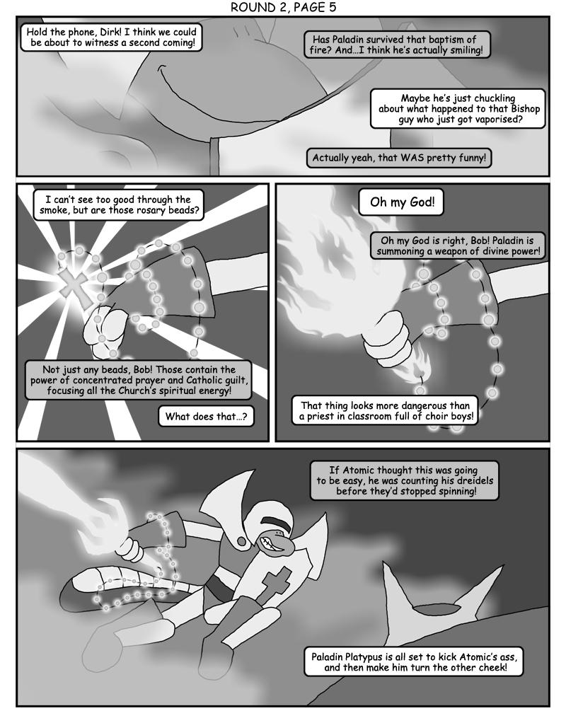 Paladin Platypus Vs Atomic Armadillo Page 5