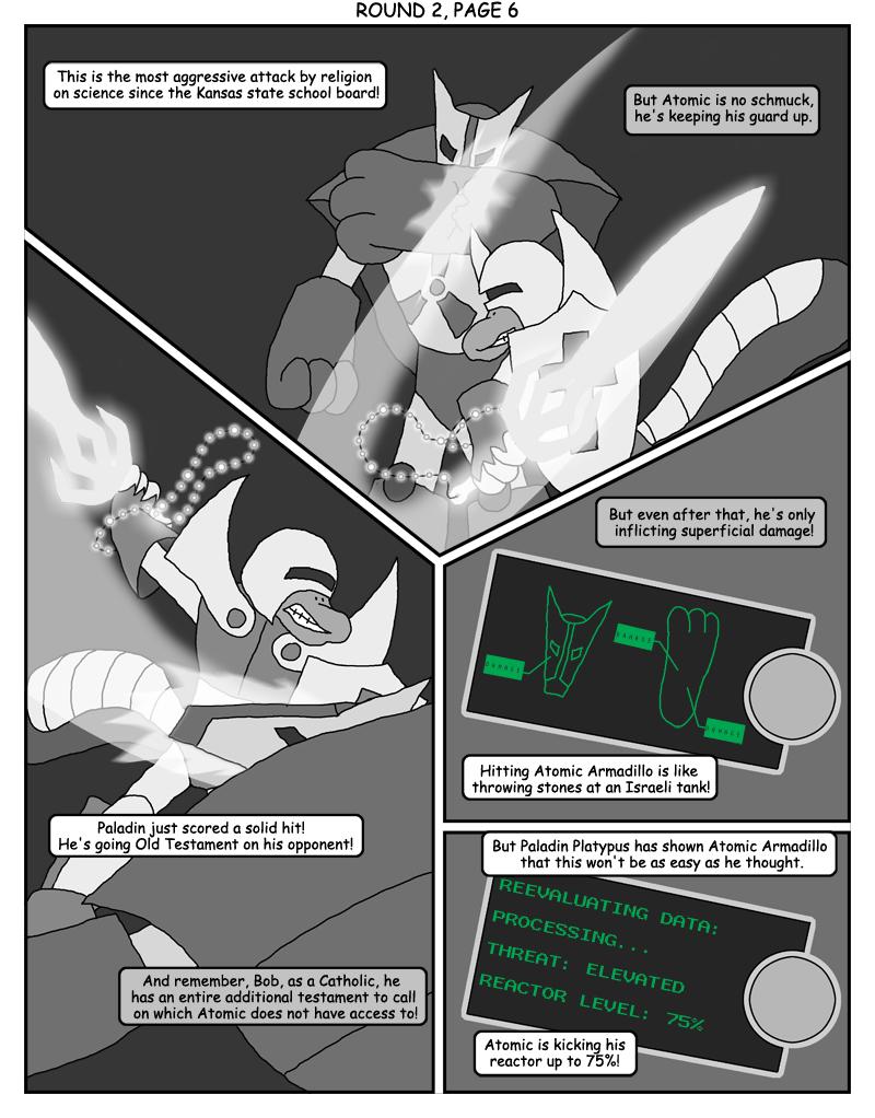 Paladin Platypus Vs Atomic Armadillo Page 6