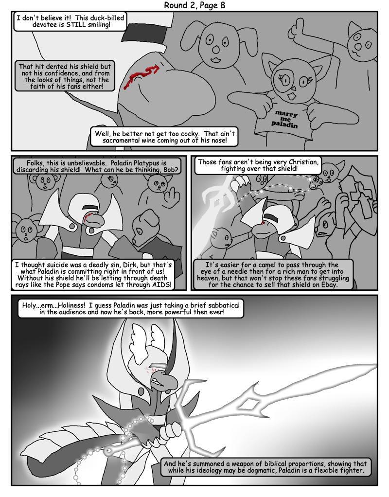 Paladin Platypus Vs Atomic Armadillo Page 8