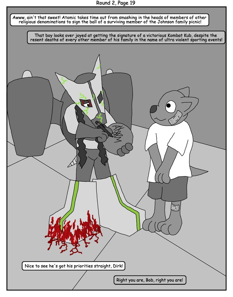 Paladin Platypus Vs Atomic Armadillo Page 19