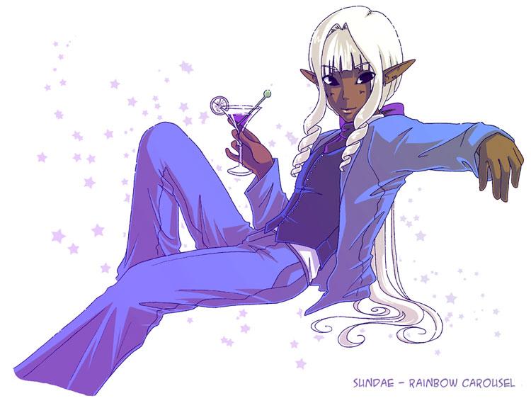 Sundae in a suit!