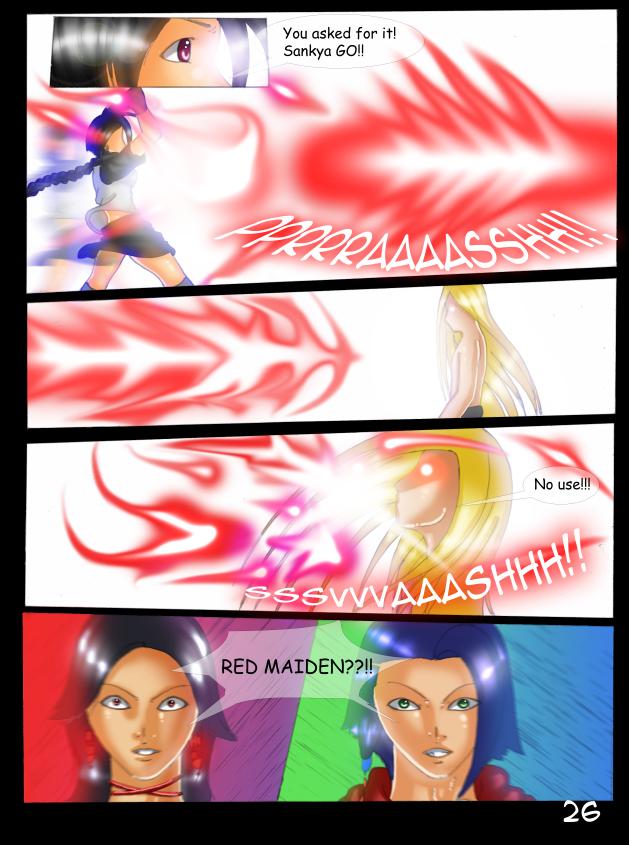 A maiden's shot!