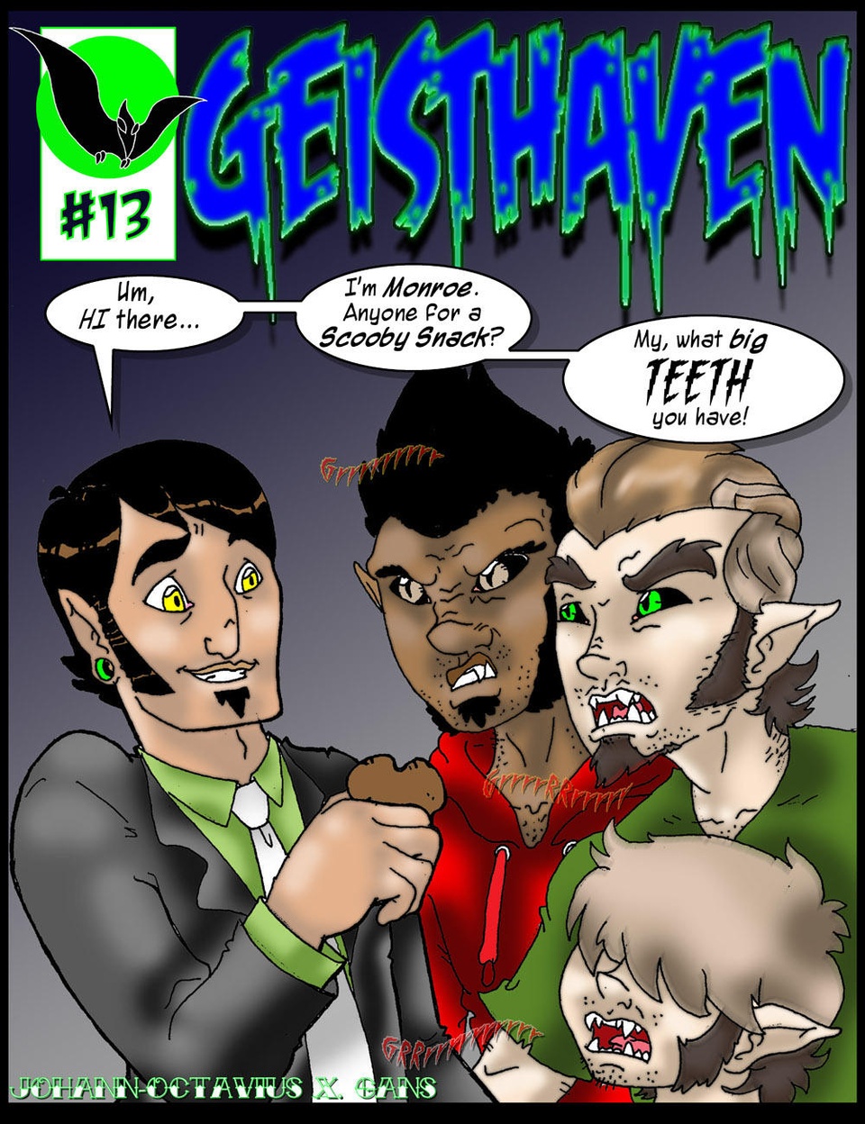 Geisthaven 13; Cover