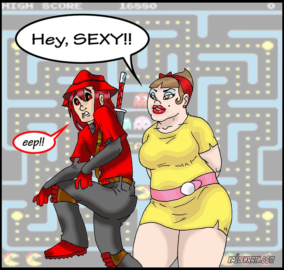 Pepper digs Blinky