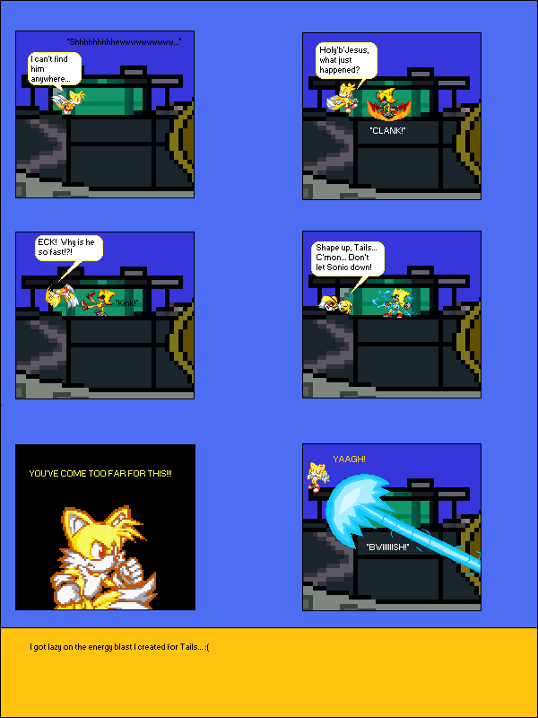 Page 20: Tails and his Pursuers