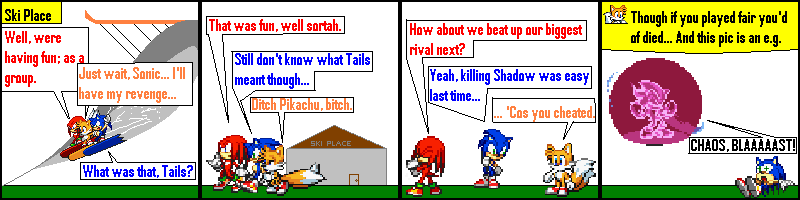 Sonic and Pikachu 6