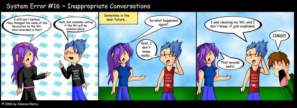 #16-Inappropriate Conversations