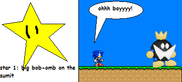 sonic in Super mario 64 DS part six