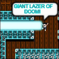 GIANT LAZER OF DOOM!