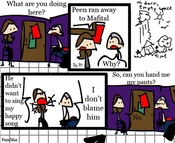 Issue five, Strip 7