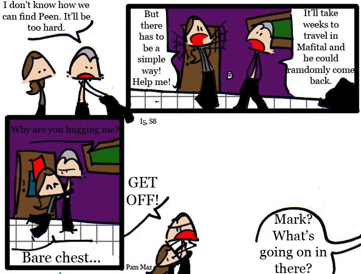 Issue five, Strip 8