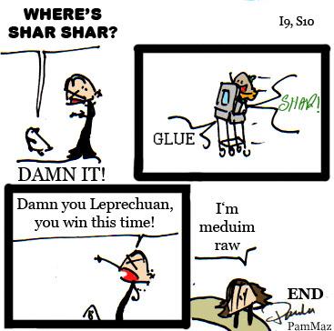 Issue nine, Strip 10