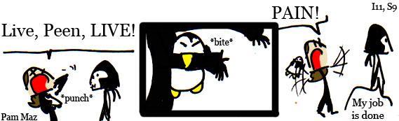 Issue eleven, strip 9