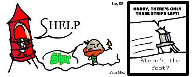 Issue twelve, Strip 8