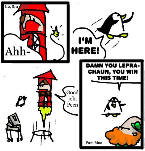 Issue twelve, Strip 10