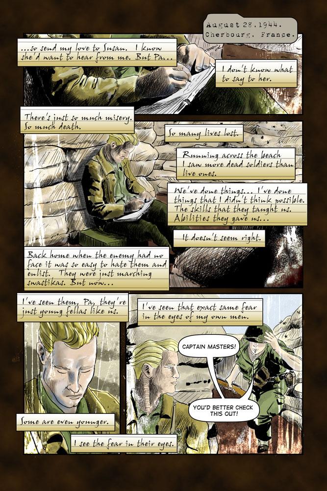 Heroes inc. â€œSpecimensâ€ â€“ Page 1
