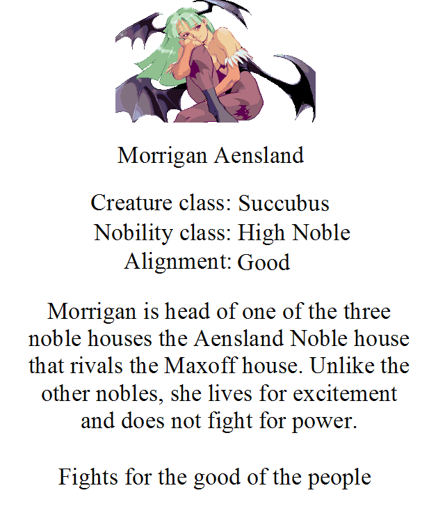 morrigan's bio