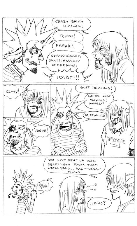 Crazy Spiky Russian